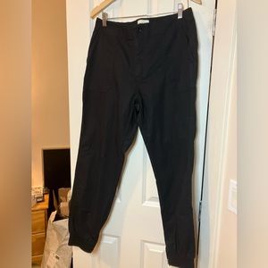 Pact Organic Cotton Pants Black L NWOT
